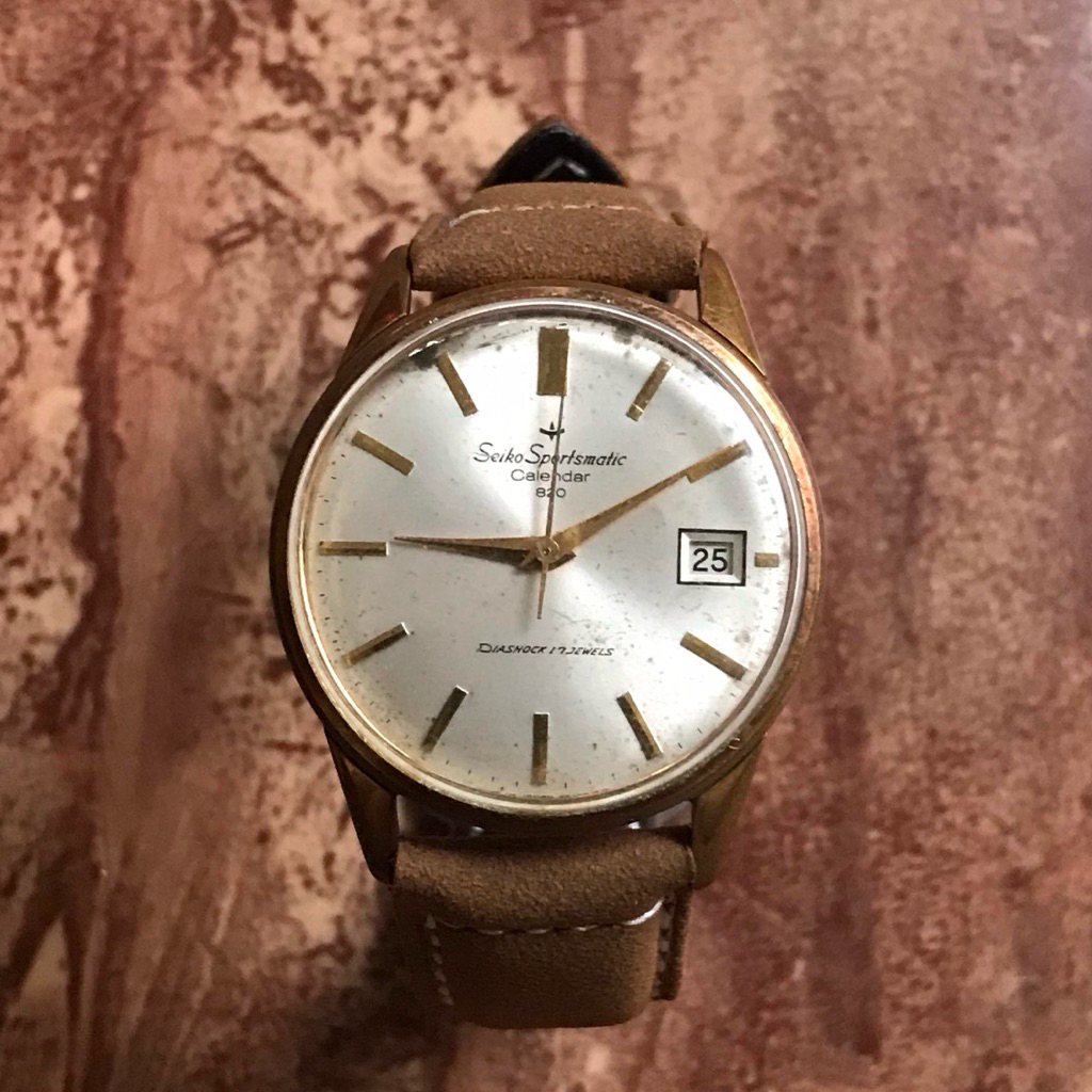 Seiko Sportsmatic Calendar 820 Automatic Vintage rare