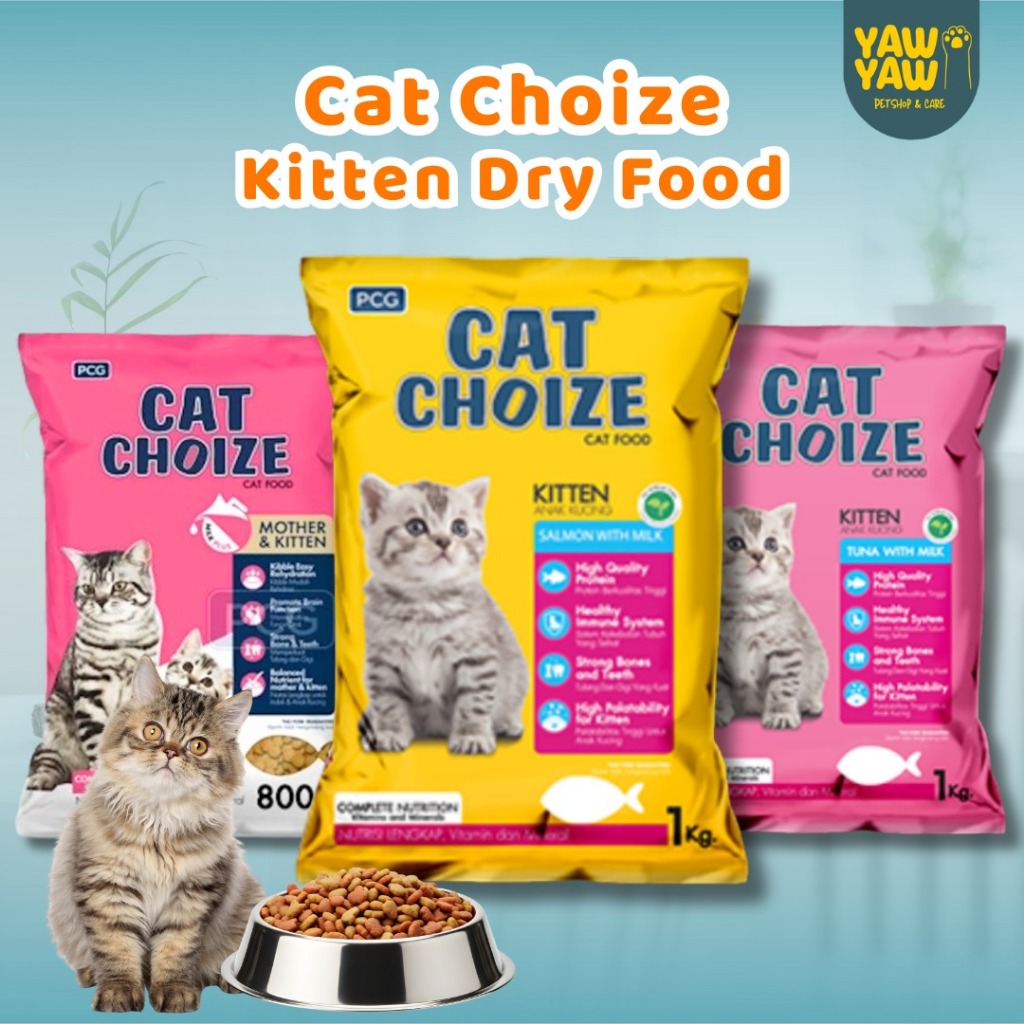 Cat Choize Kitten Makanan Anak Kucing Kering Dry Food Cat Choice Dry Food Kitten CatChoize Kitten