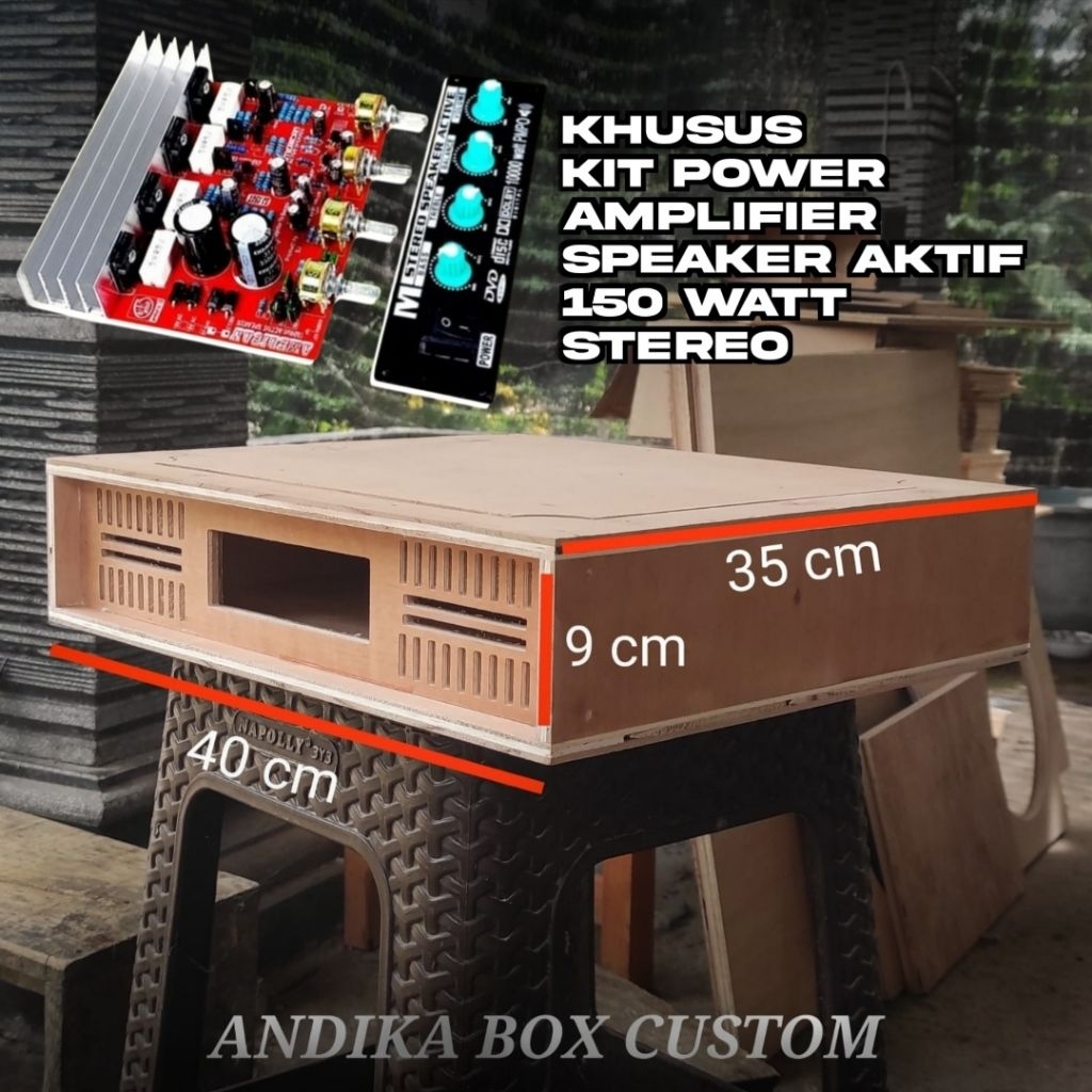 Box Power Amplifier Speaker Aktif