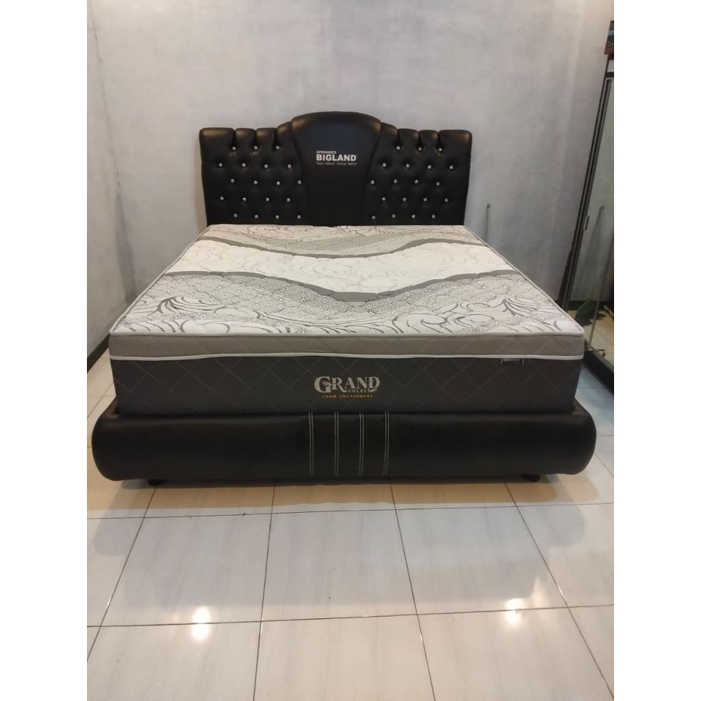 Springbed Bigland Platinum Grand Pocket Plushtop Tebal 36cm