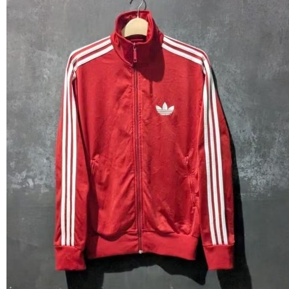 Tracktop adidas Firebird Red Stripe White