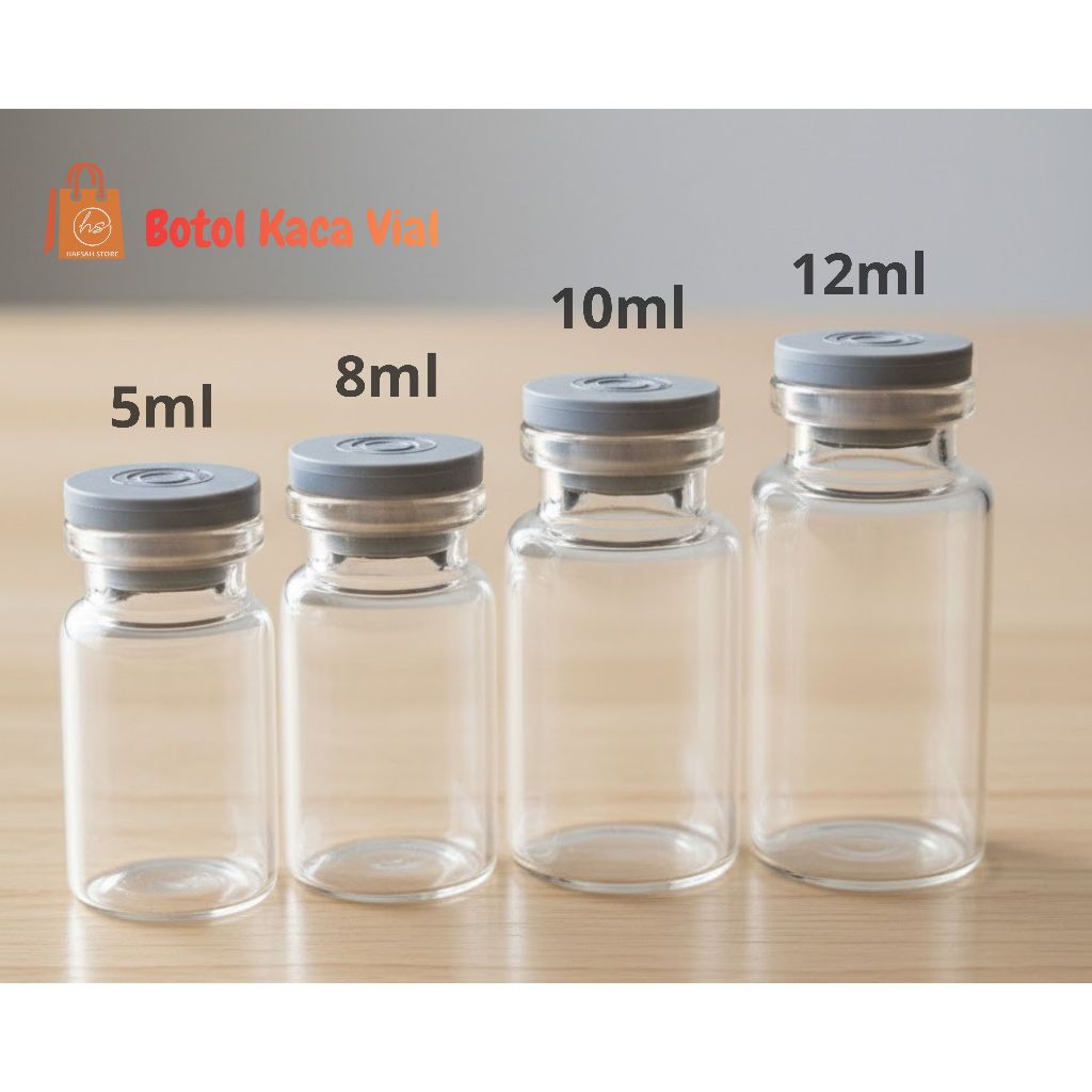 Botol Kaca 5 ml /Botol tester/ Botol parfum/Botol aksesoris