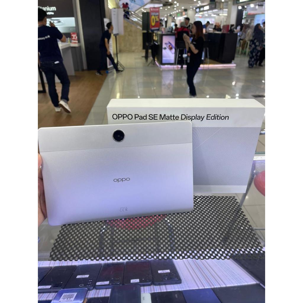 TABLET OPPO PAD SE MATTE DISPLAY EDITION 4/128 RAM 4GB INTERNAL 128GB SECOND FULL SET
