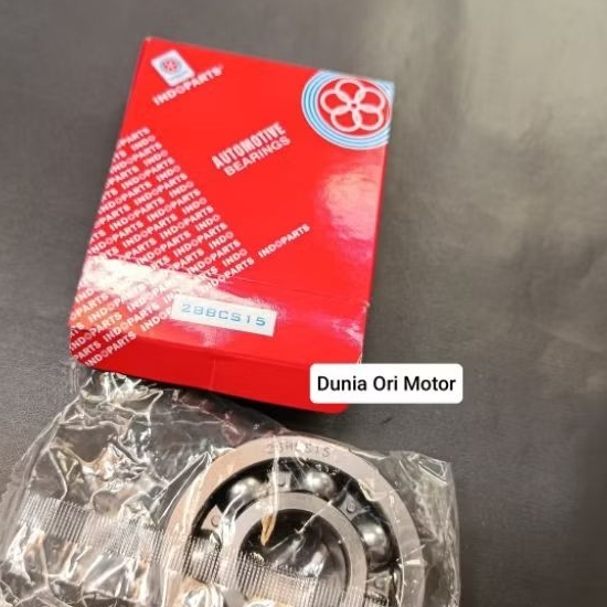 Paket Hemat Original indoparts Bearing kruk as laher 28BCS15 motor Honda Tiger, Mega Pro,GL Pro Neot