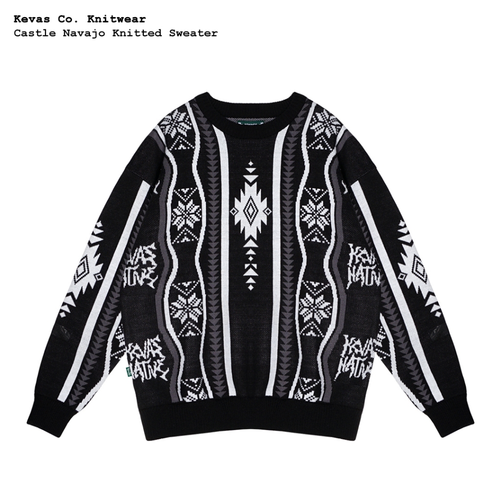 Kevas Castle Navajo Knitted Sweater