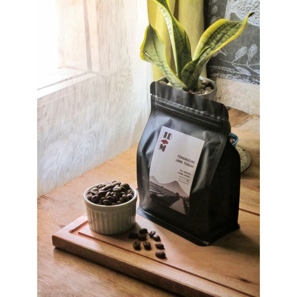 Kopi Arabika temanggung medium roast kemasan biji