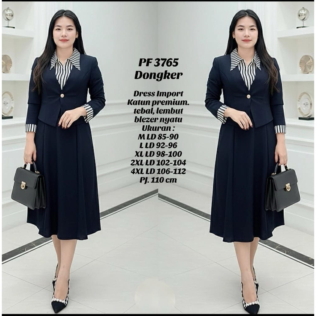 Dress Blezer Import premium PF 0180 / Al 555 / PF 4255 / Al 7255 / PF 1180 / PF 1109 / Al 1928 / AI 