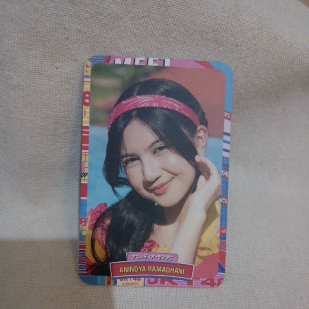 photocard ofc sister reunion  JKT48 anindya