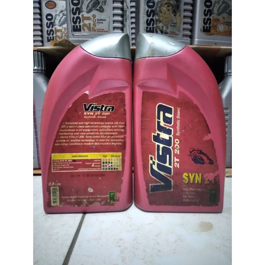 oli samping vistra 2T stok lama jadul lawas