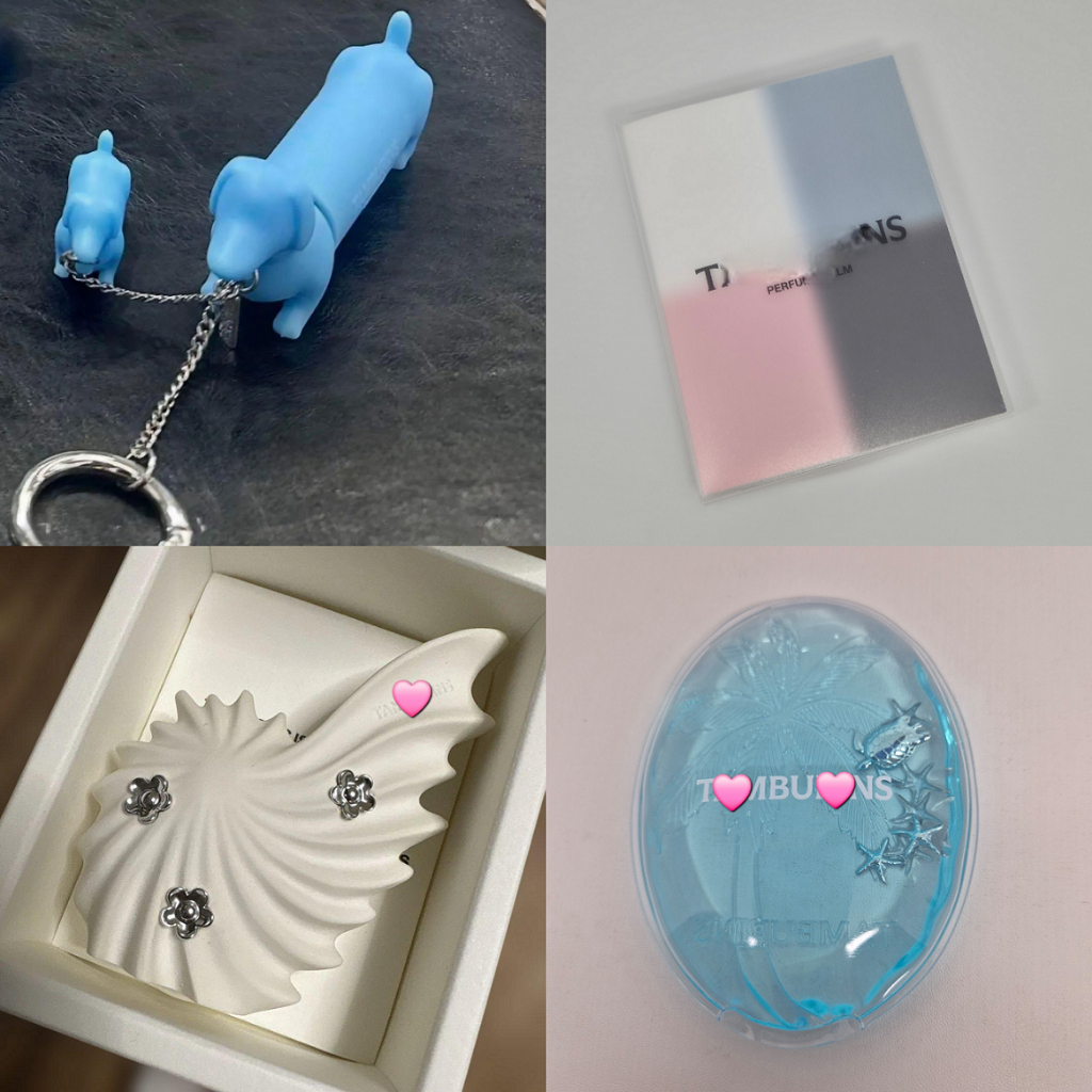 Egg candle Perfume shell statue sunshine puppy case