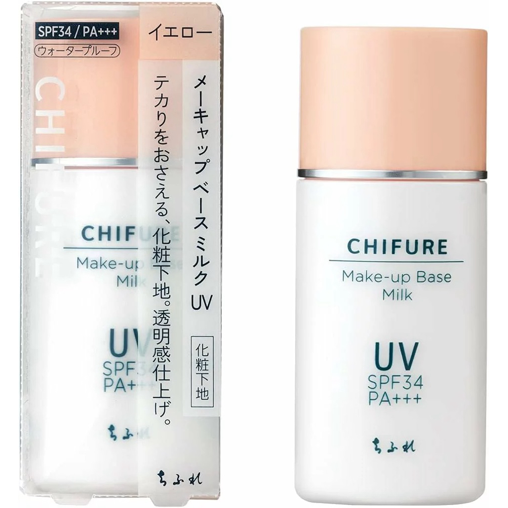 Chifure Makeup Base Milk SPF 34 pa+++| ORI Jepang