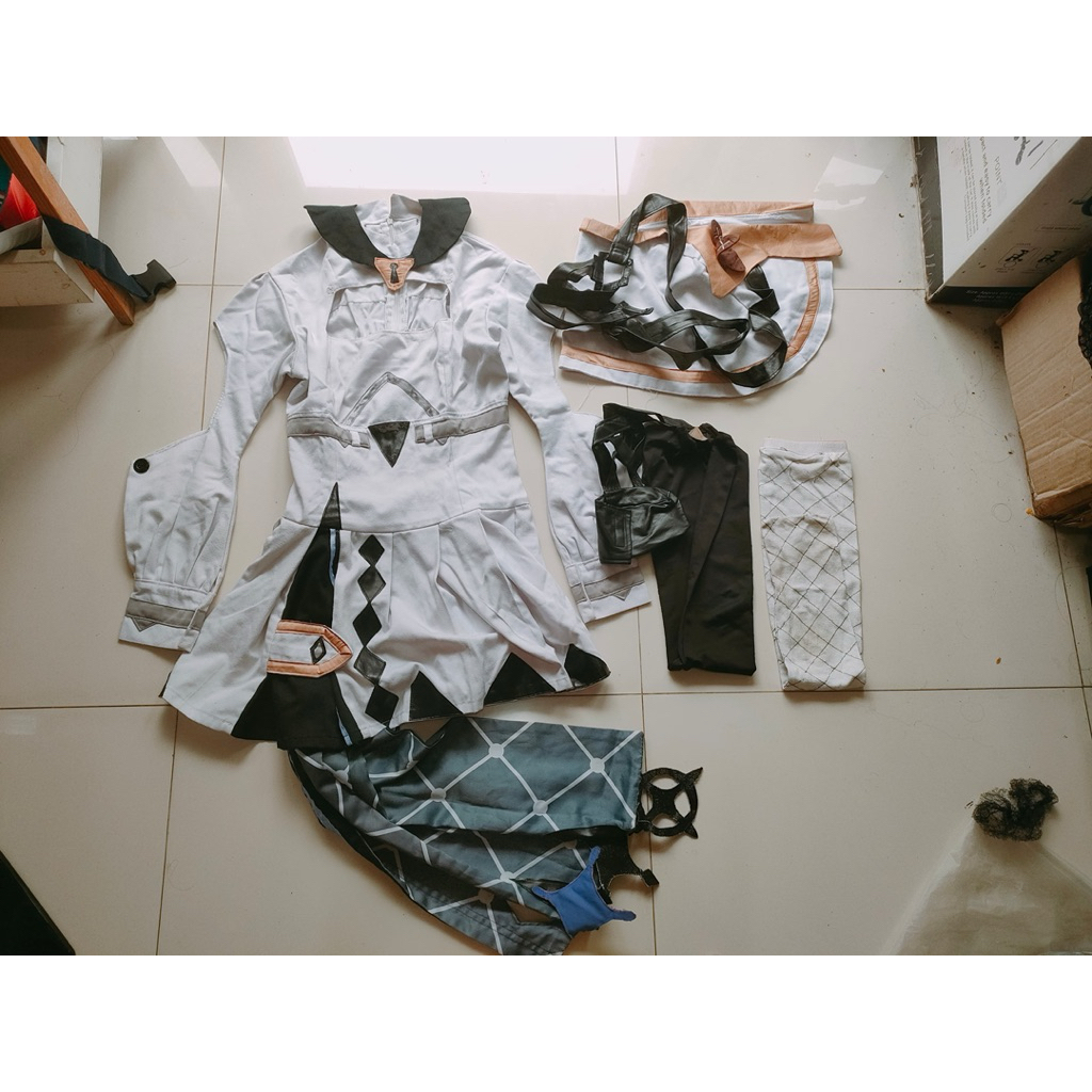 kostum + wig vestia zeta defauly