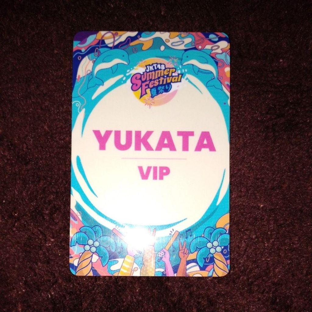 VIP CARD benefit yukata concert jkt48