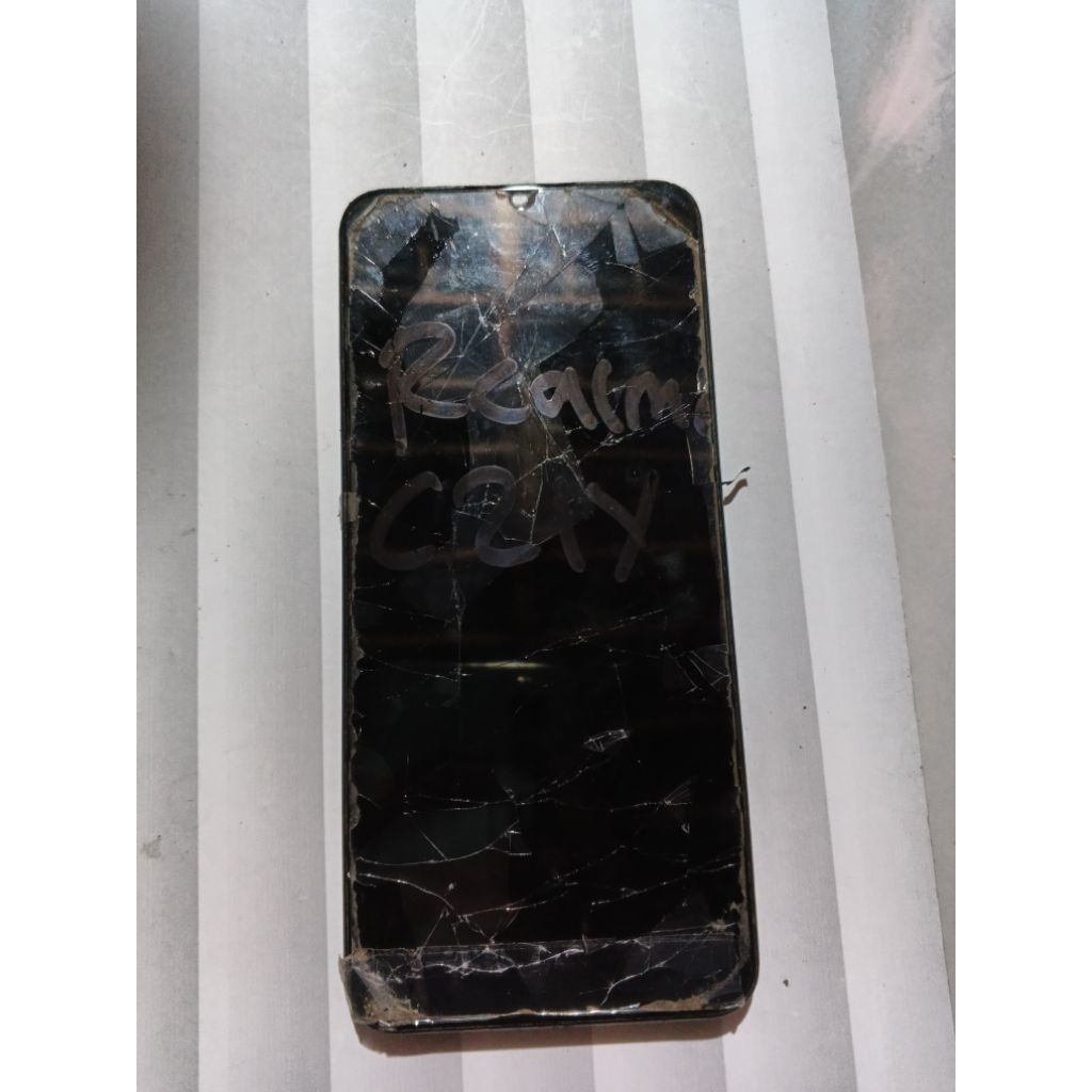 Frame tatakan lcd Realme C21Y original copotan asli