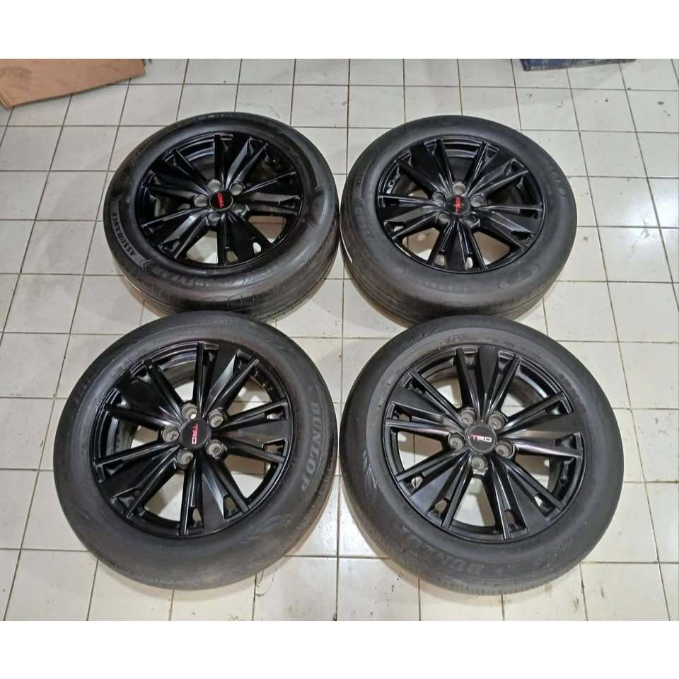 Velg mobil second Hsr Simba R17 baud 5x114,3 cocok untuk Inova Venturer Terios dll