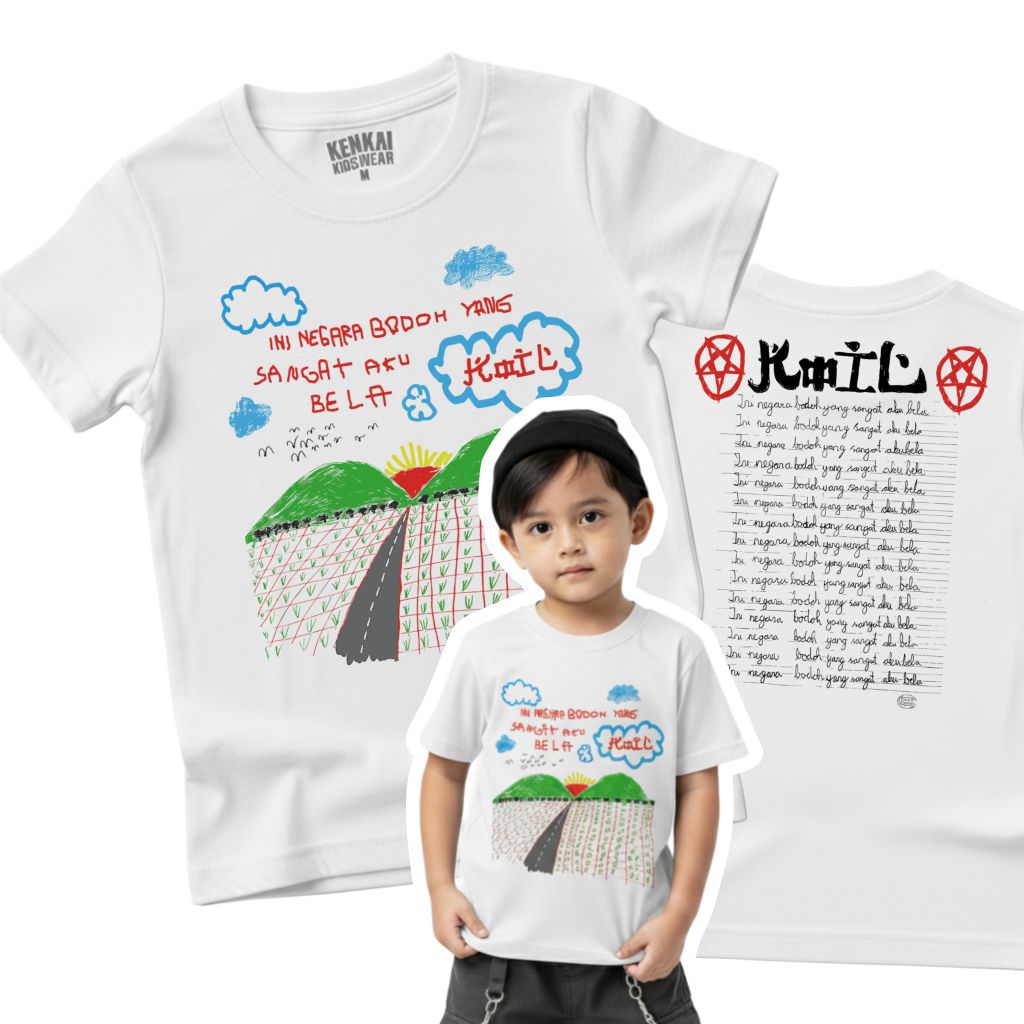 Kaos Anak Band Koil ini negara bodoh yang sangat aku bela