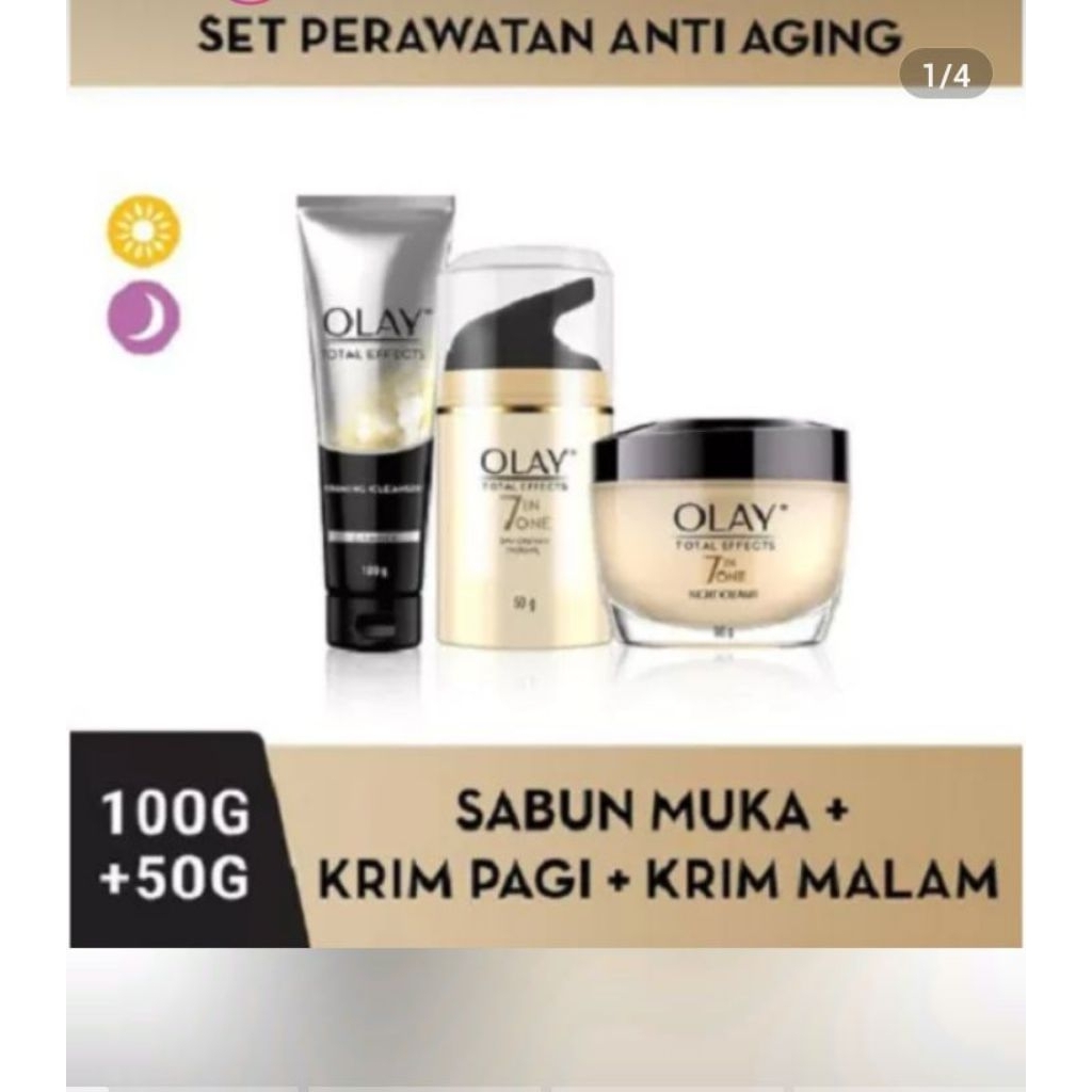 OLAY SET SKINCARE ANTI AGING