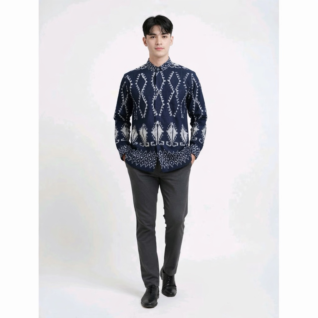 KEMEJA TENUN PREMIUM PRIA / KEMEJA KANTOR PRIA / KEMEJA TENUN PRIA