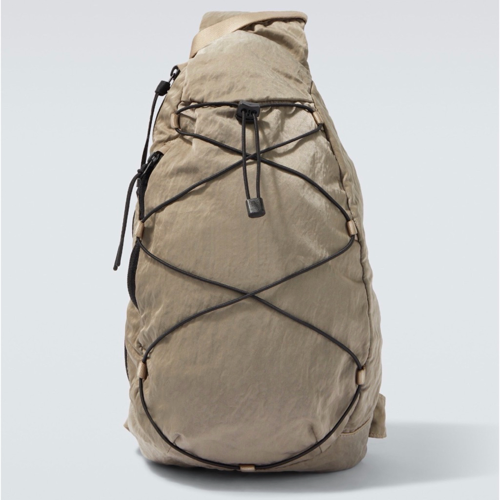 CP Company Lens Belt Bag Beige Fallen Rock (100% Authentic)