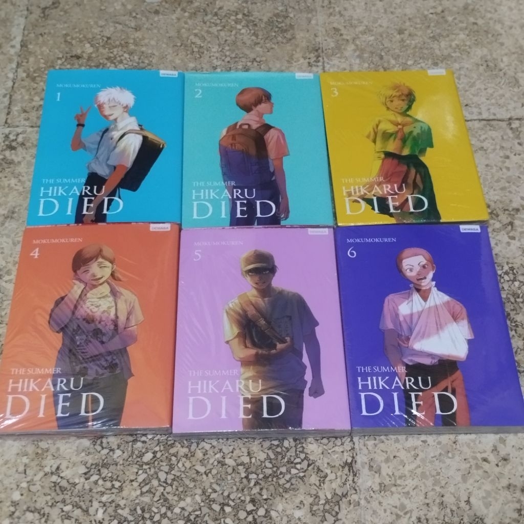 komik the summer hikaru died set 1-6 / pgi penerbit / mokumokuren manga comic