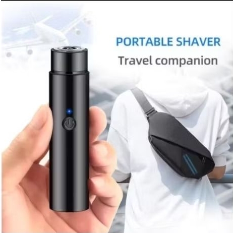 Alat Cukur Jenggot Elektrik Mini Portable - Alat Cukur Kumis / Jenggot