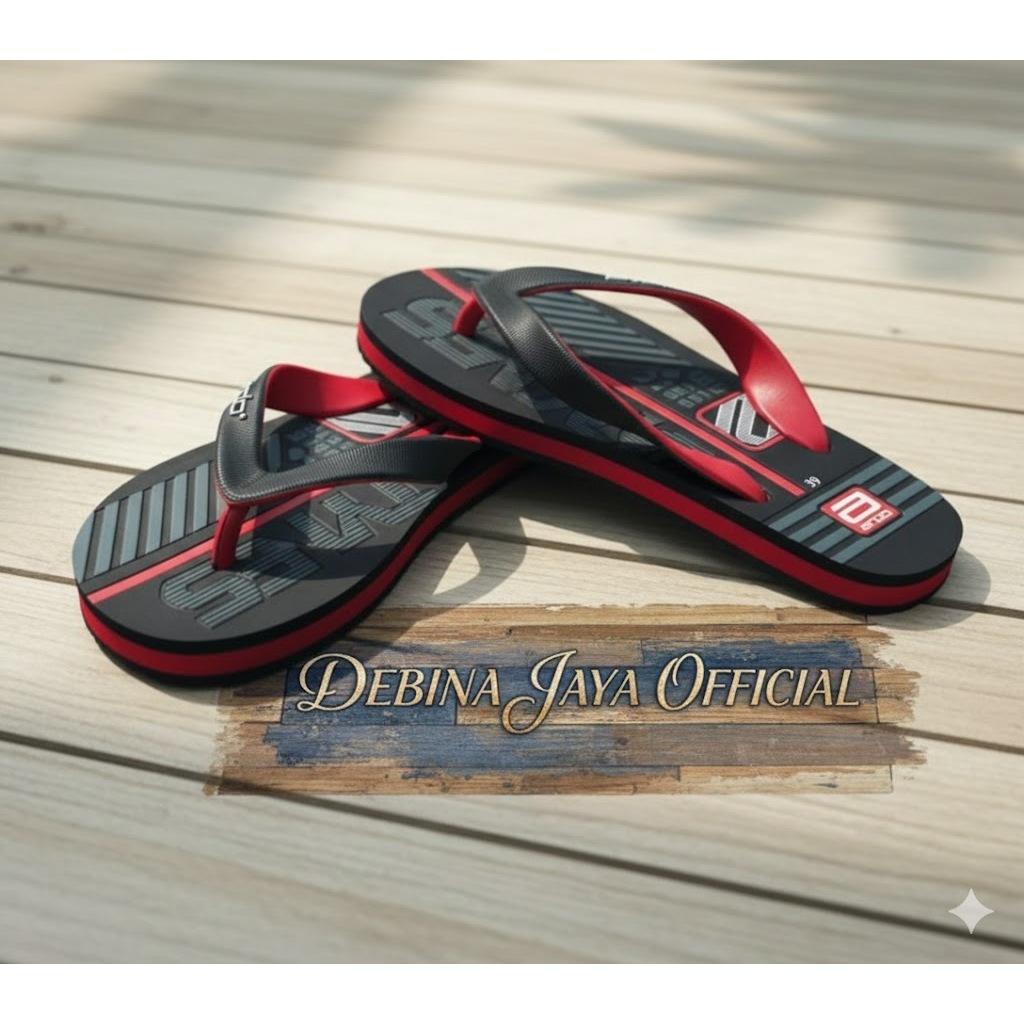 Sandal Ando AZUMA - Sandal Ando Sandal Jepit Pria Anti Slip Motif Desain Kasual