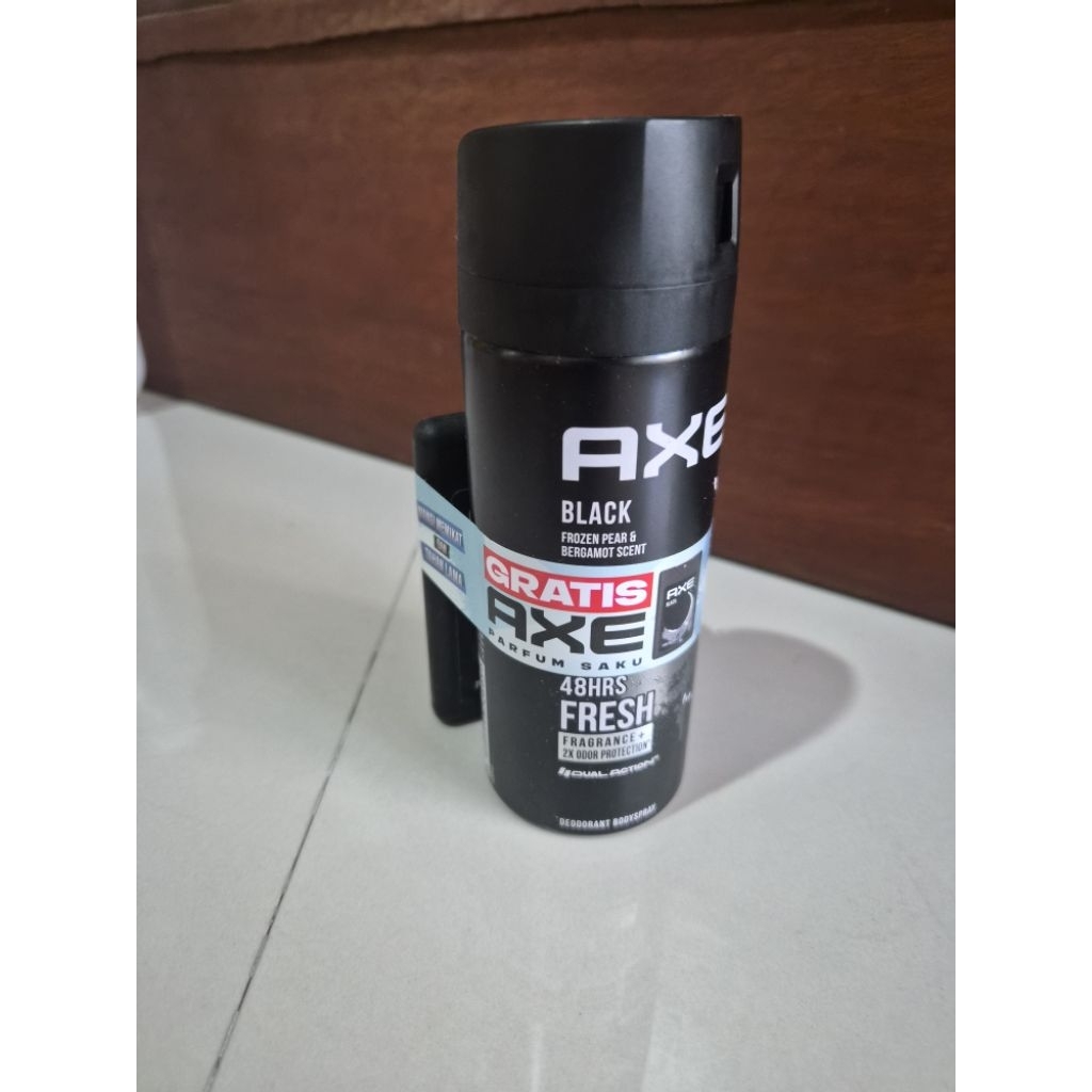 axe parfum 135 ml free parfum saku black