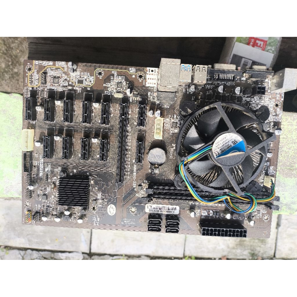 Motherboard B250 mobo fan + intel g3930t kaby lake