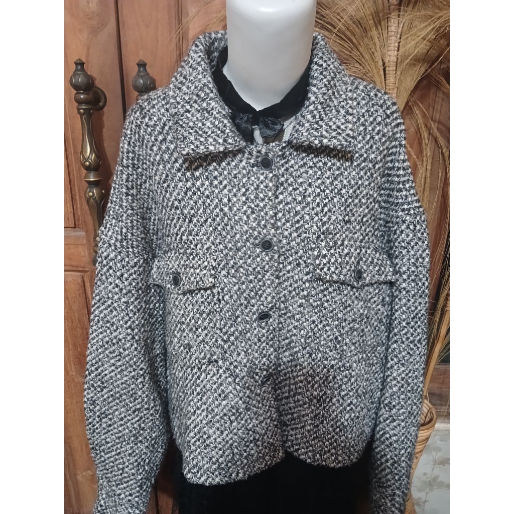 COAT WINTER TWEED WOLL