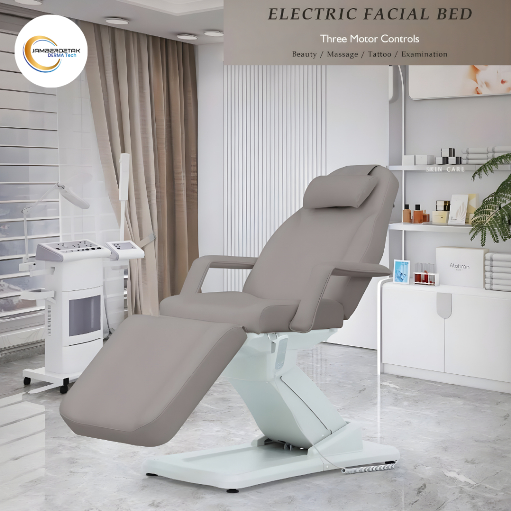 bed electric 3 motor premium cocok untuk dokter dan klinik