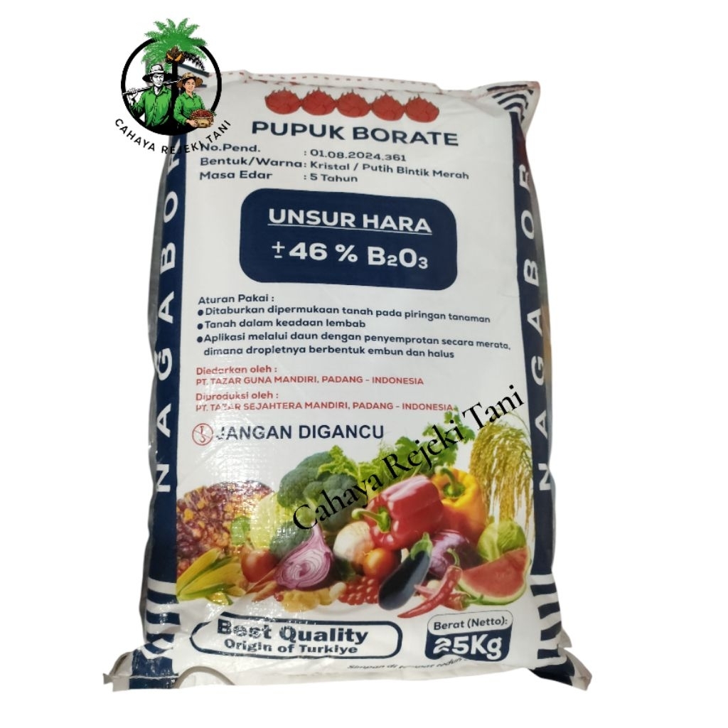 Pupuk Borate Nagabor 25kg