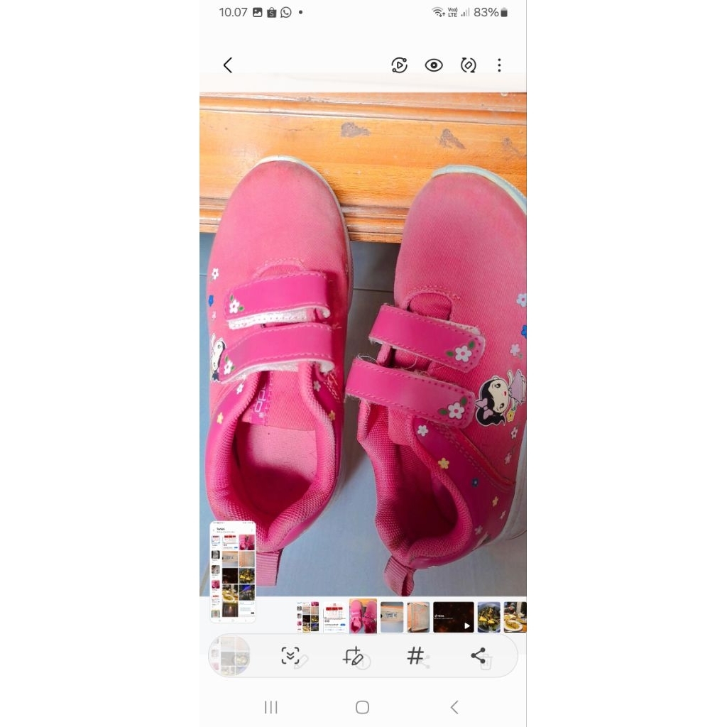 sepatu ando anak preloved