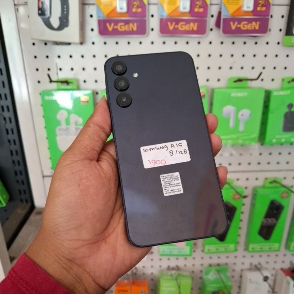 Samsung A15 4G 8/128 seken mulus fulset