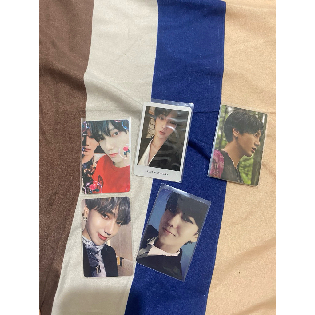 pc photocard yesung super junior suju