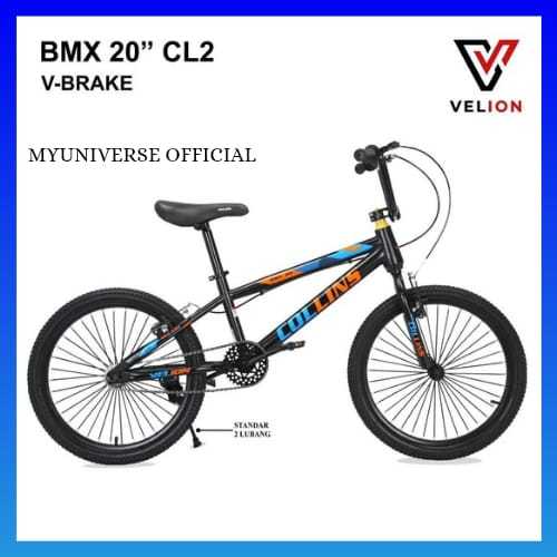 SEPEDA ANAK LAKI LAKI BMX VELION CL2 BAN 2.4 USIA 8-12 TAHUN MURAH