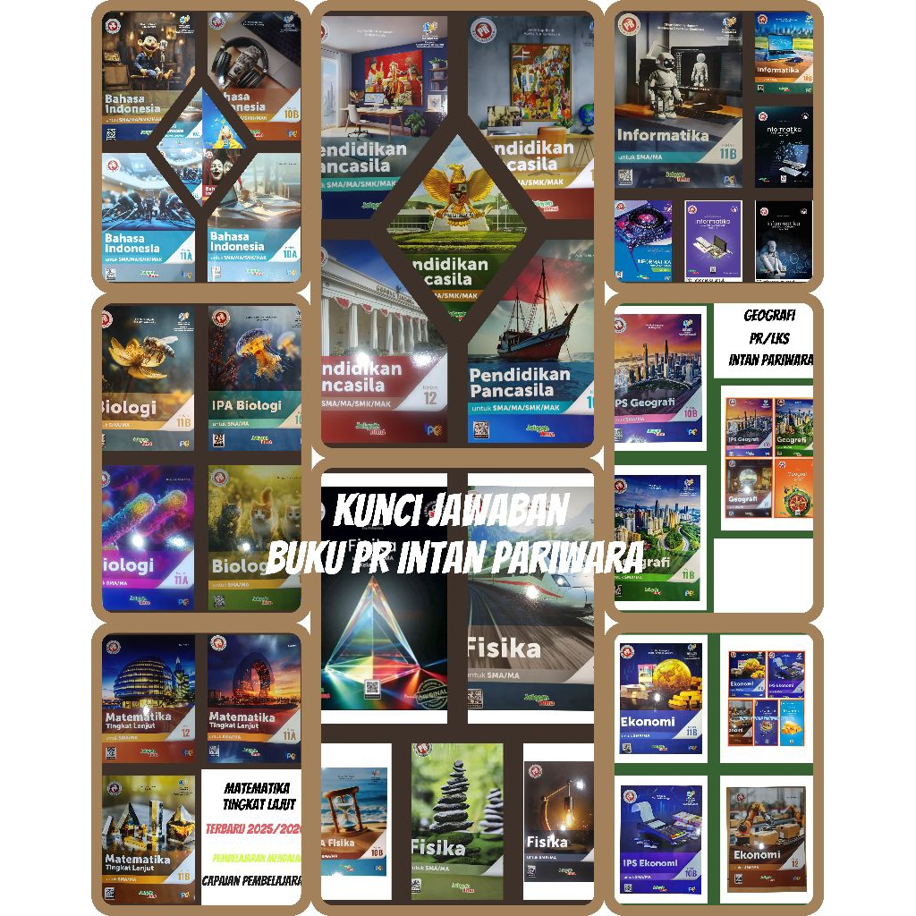 KUNCI JAWABAN BUKU LKS / PR INTAN PARIWARA