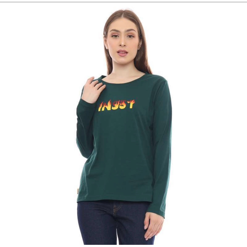 KAOS LENGAN PANJANG WANITA FIERY BONE INSIGHT