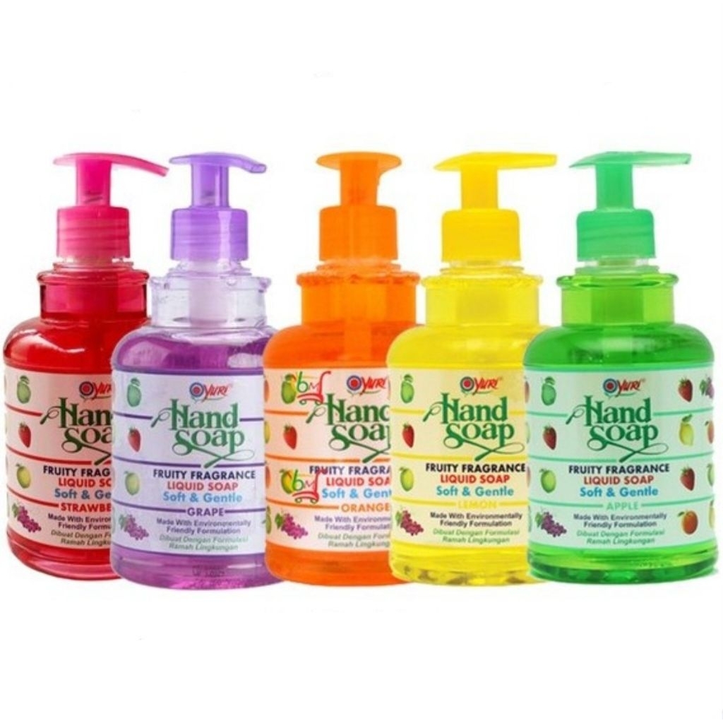 Yuri Hand Soap Fruity Fragrance Liquid Shop 410 ml