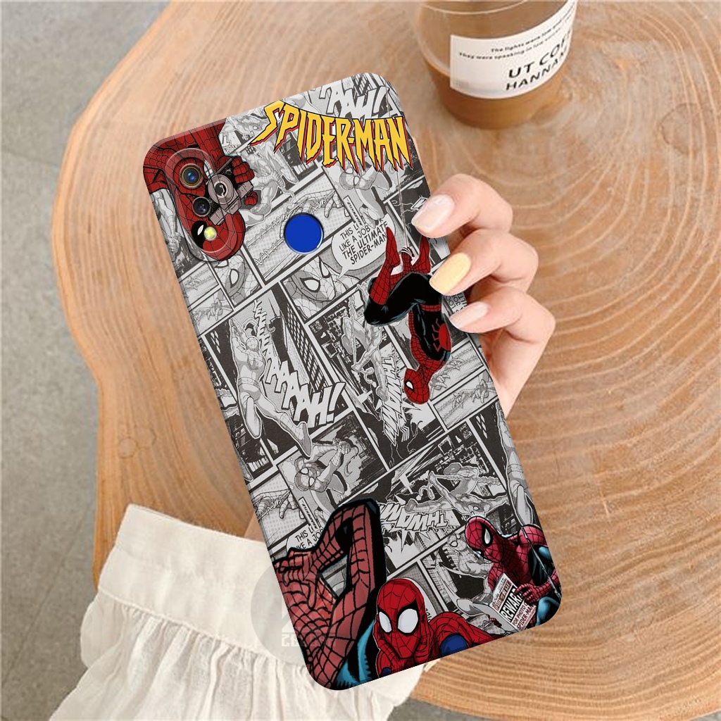 Casing Realme 3 Fashion Case Spiderman Softcase Realme 3 Case Realme 3 Silikon Cover Pelindung Handp