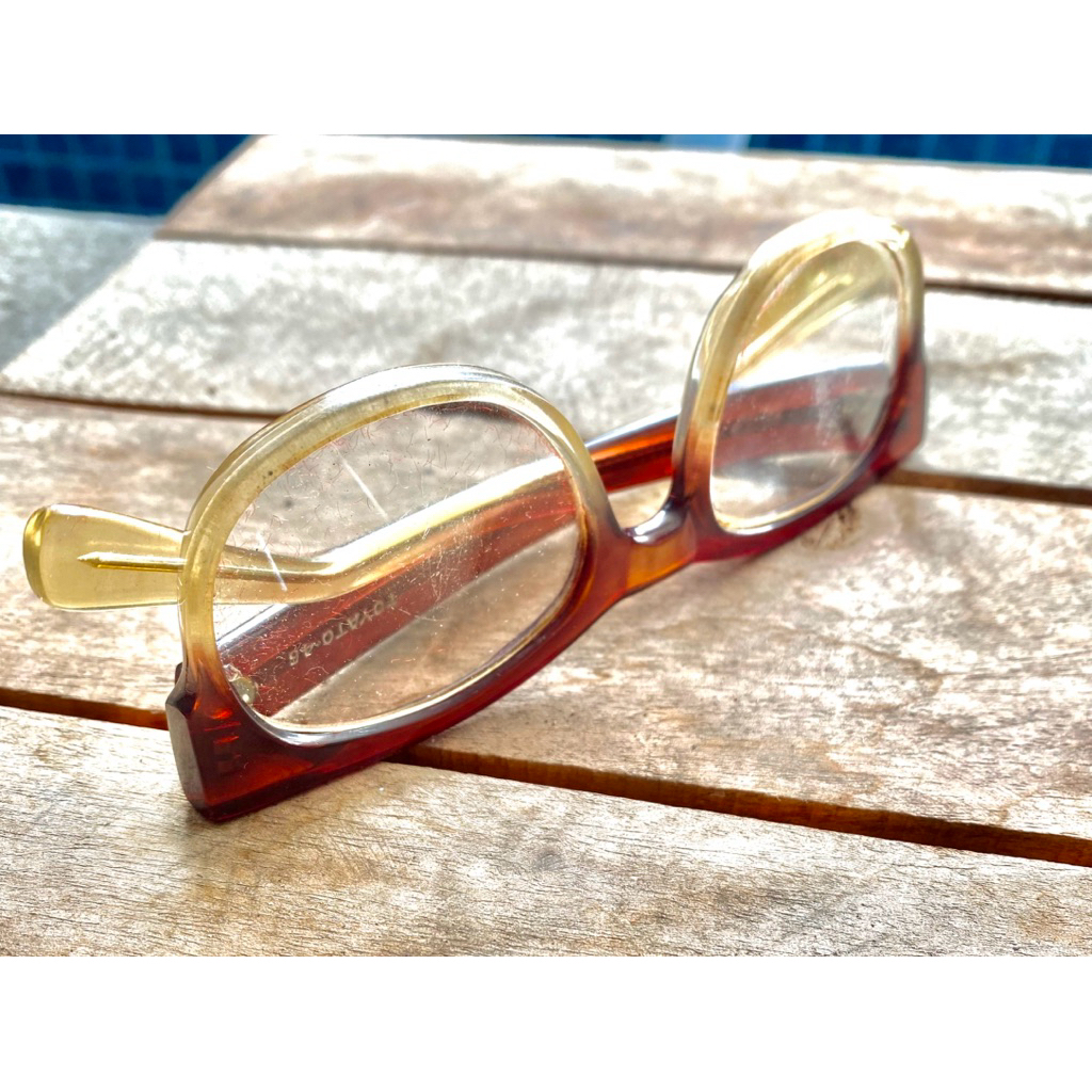 Vintage TOYATO Japan Eyeglasses 1960s 1970s – Frame Kacamata Antik