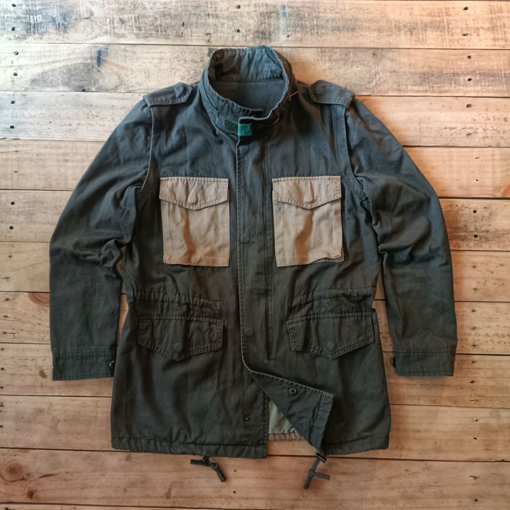 Field Jacket M65 Style 2 In 1 Jaket Jadi Vest
