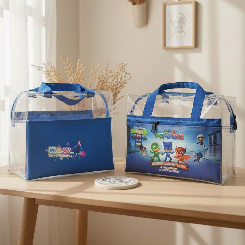 TAS SOUVENIR ULANG TAHUN / Resleting Mika Tebal  / Tas Ultah / Goodie Bag / Hampres/ Tas mika / tas 