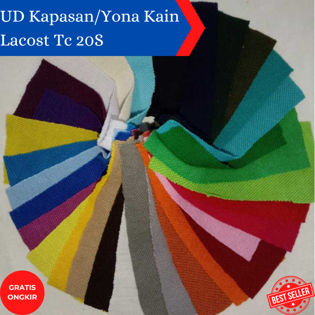 Lacos TC20/ Kain Polo 20s/ Kain Kaos Hem Polo