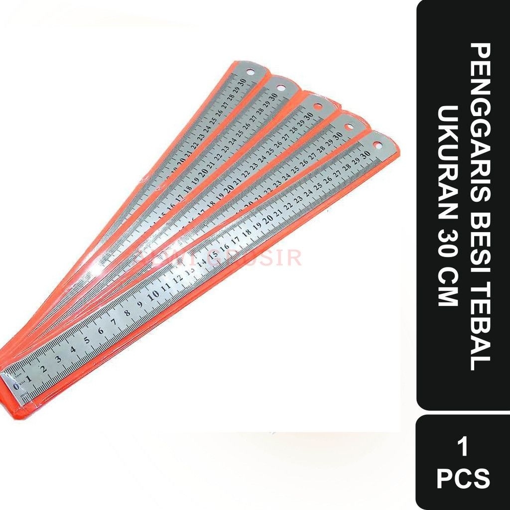PENGGARIS BESI 30 CM TEBAL...MURAH