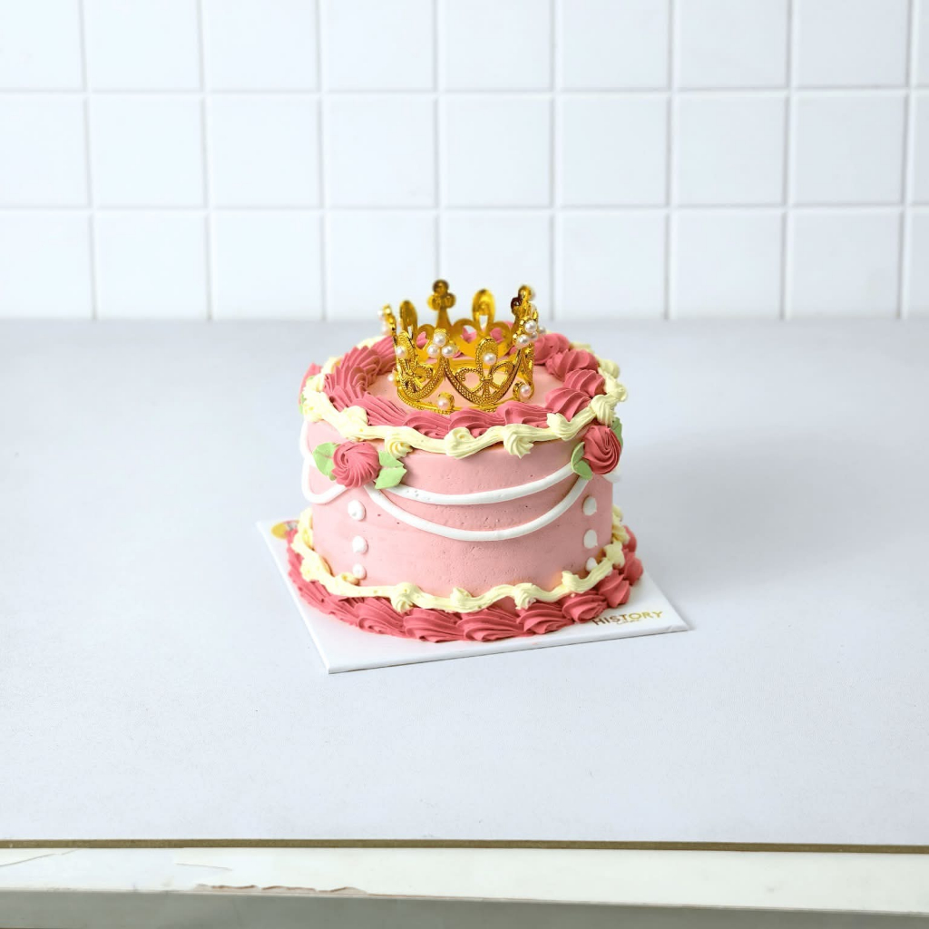 HistoryCake Kue Tart Ulang Tahun Birthday Cake Mini Rasa Strawberry Cheese Viral Bandung