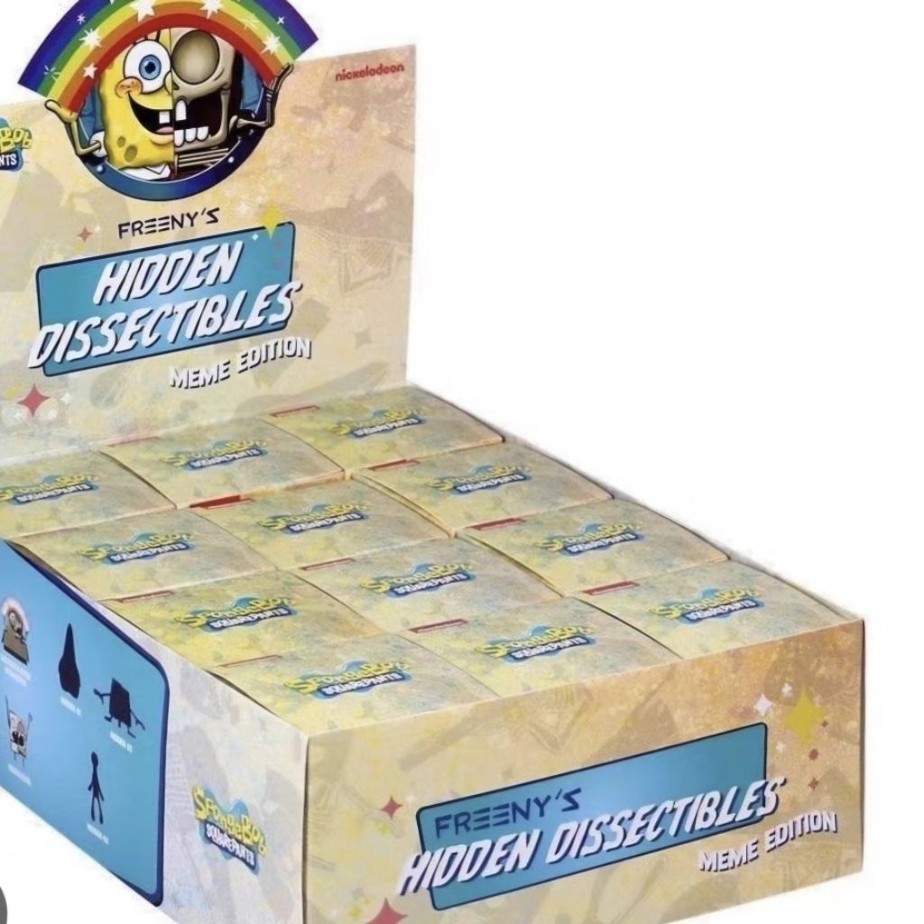 (blind box) Mighty Jaxx Freeny's Hidden Dissectibles: SpongeBob SquarePants Series 04 (Edisi Meme)