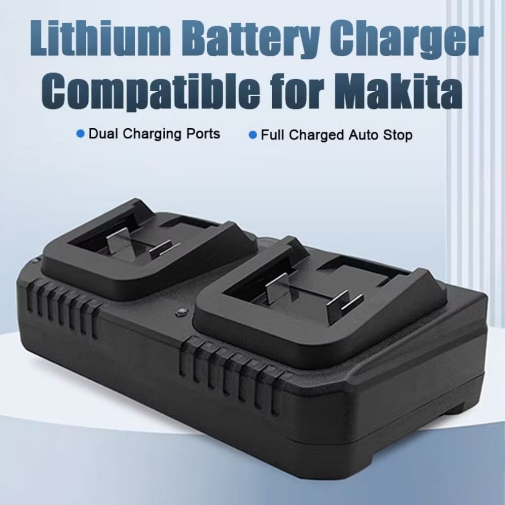 Charger Makita Lithium Bor 21V Charger Adaptor  Casan Cas Baterai Cordless JLD NAGAWA MODERN Impact 