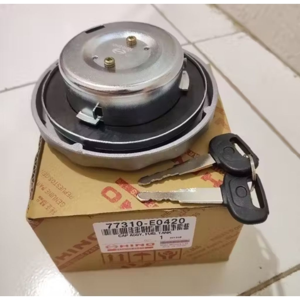 TUTUP TANGKI SOLAR 77310-E0420 FUEL TANK CAP HINO 500