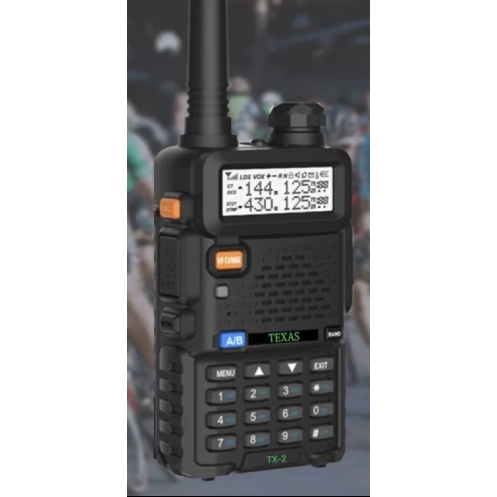 HT TX2 Dualband UHF/VHF, 5W/5km