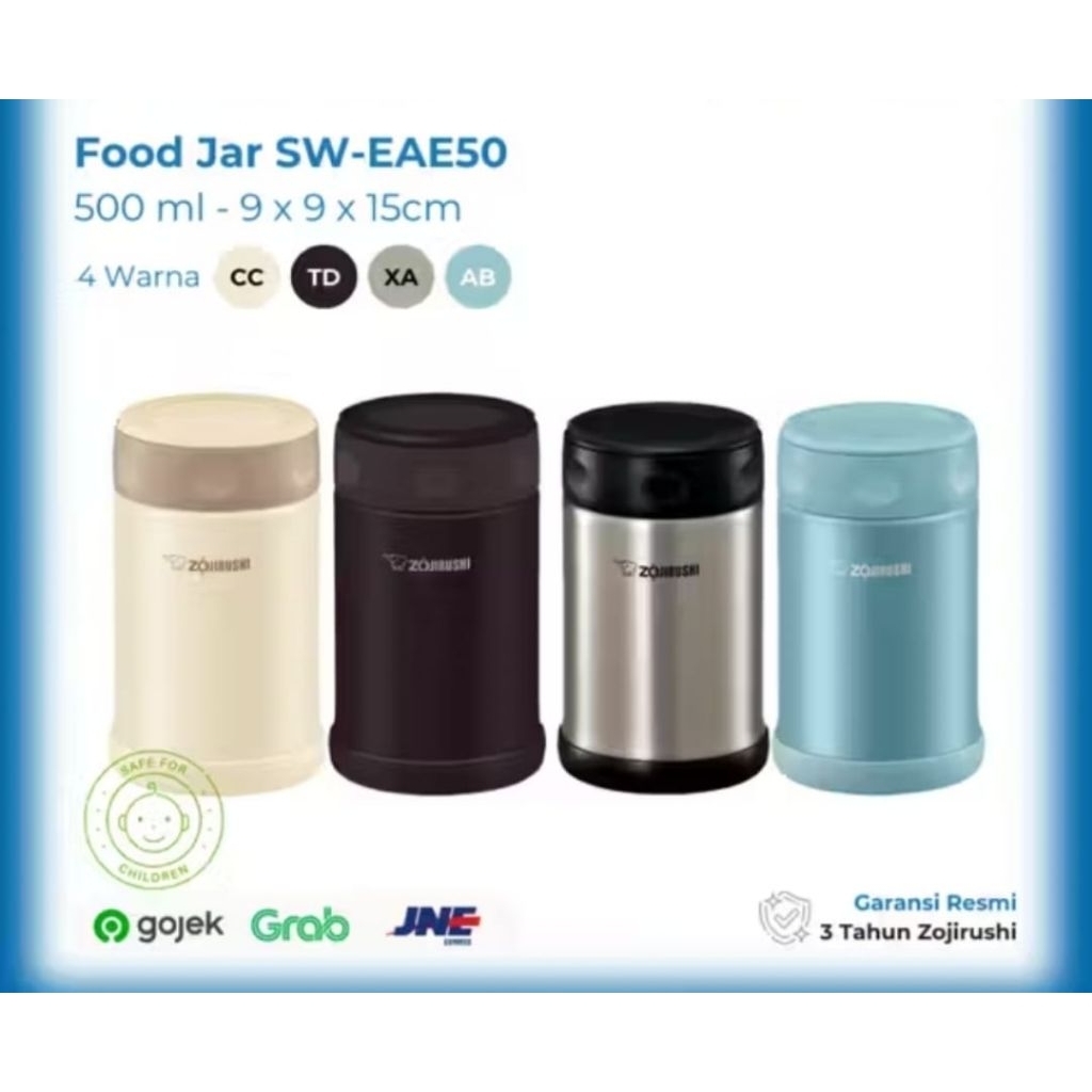 Zojirushi Food Jar SW-EAE50 Termos Peralatan Makan Lunch Box 500ml